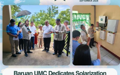 Baruan UMC Dedicates Solarization Project in Partnership with UMCOR